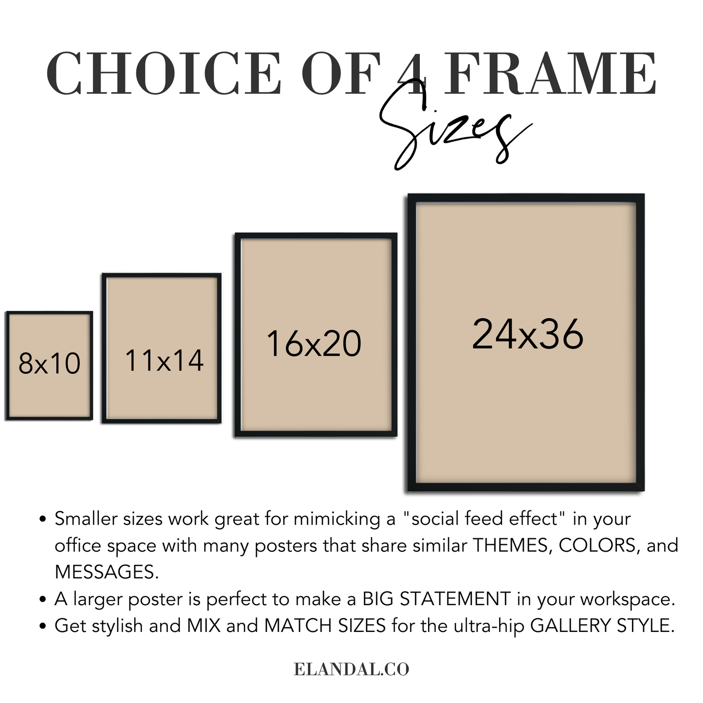 Together we are Unstoppable Framed Wall Art Team Building Group Artwork