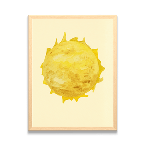 Unbreakable Sun - Abstract Framed Art Print