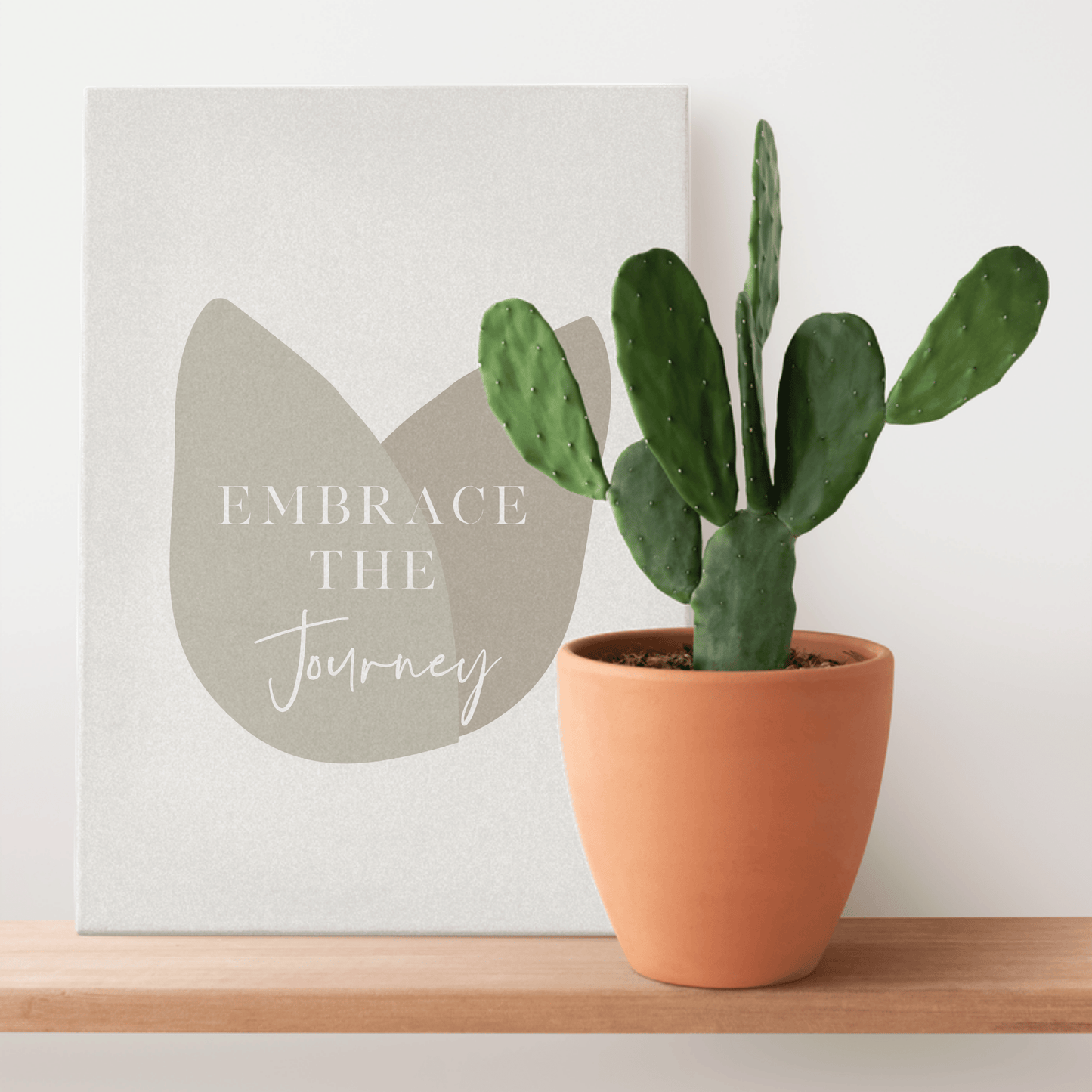 Embrace the Journey: Inspirational Canvas Artwork for the Workspace