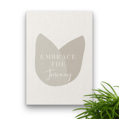 Embrace the Journey: Inspirational Canvas Artwork for the Workspace