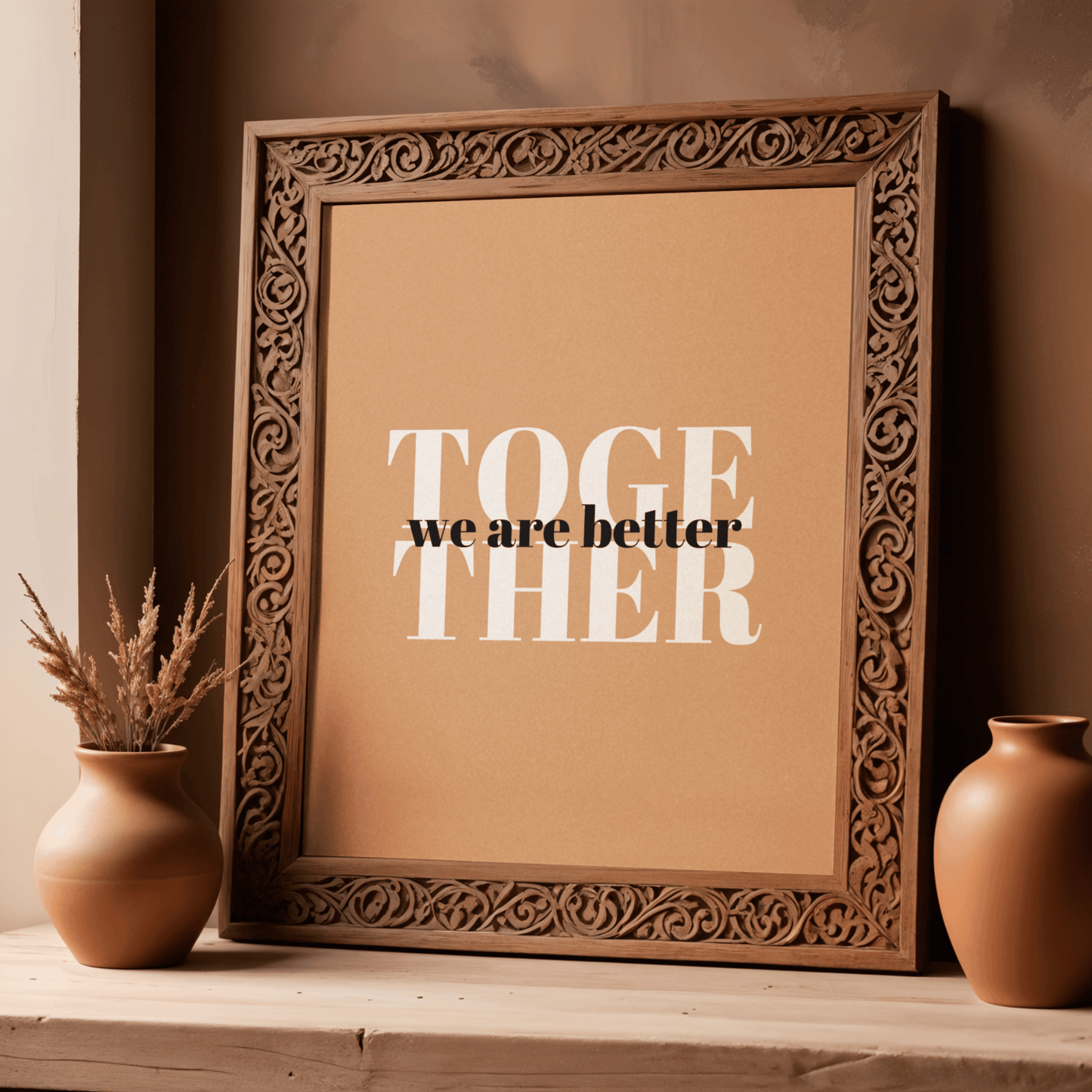 Printable Better Together: Inspirational Artwork for Office and Workspaces