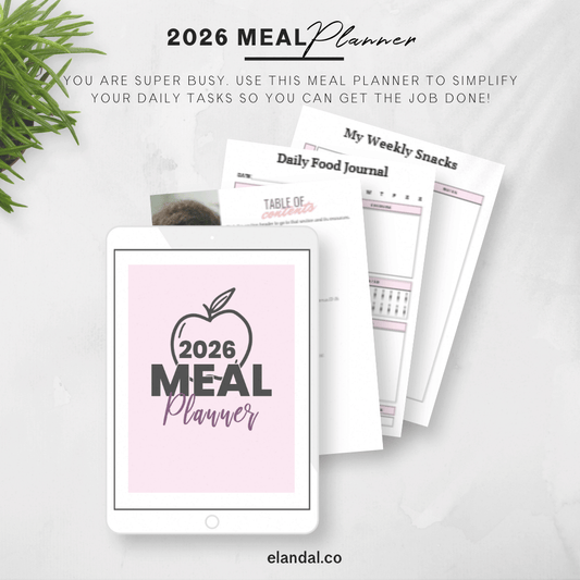 2026 Printable Meal Planner: 60+ Pages of Meal Planning Resources