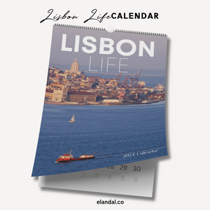 2024 Print Lisbon Travel Vertical Wall Calendar