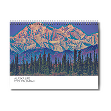 Load image into Gallery viewer, 2024 Alaskan Life Print Calendar