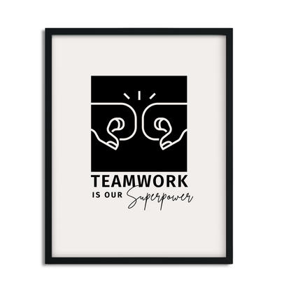 Póster enmarcado Cubicle Vibes, bonita decoración de pared para oficina, disponible en 4 tamaños