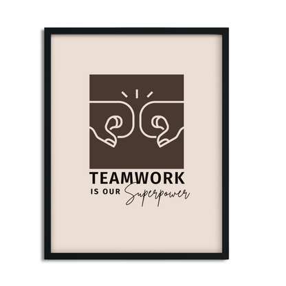Póster enmarcado Cubicle Vibes, bonita decoración de pared para oficina, disponible en 4 tamaños
