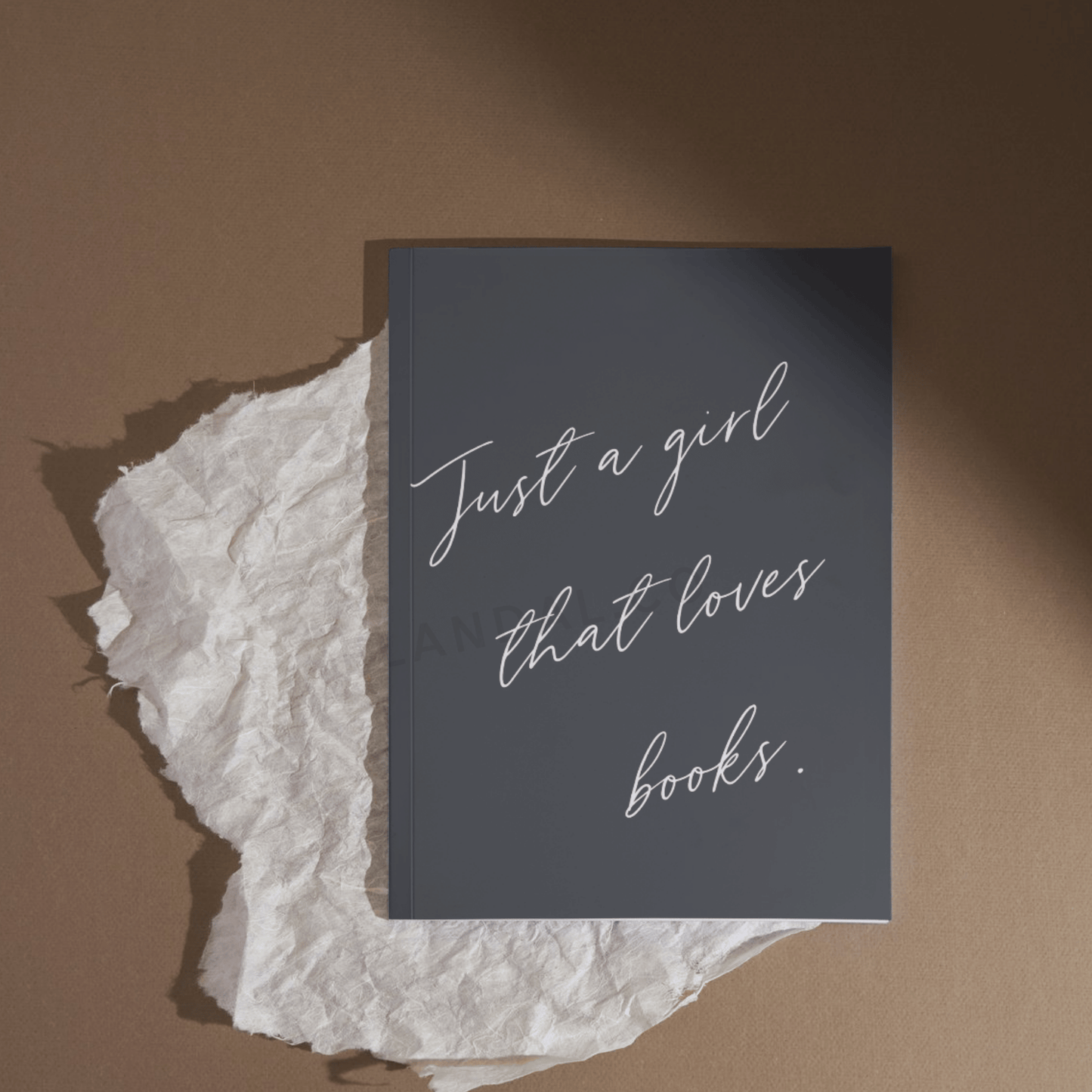 Just a Girl That Loves Books: Unframed Print Artwork for Book Lovers