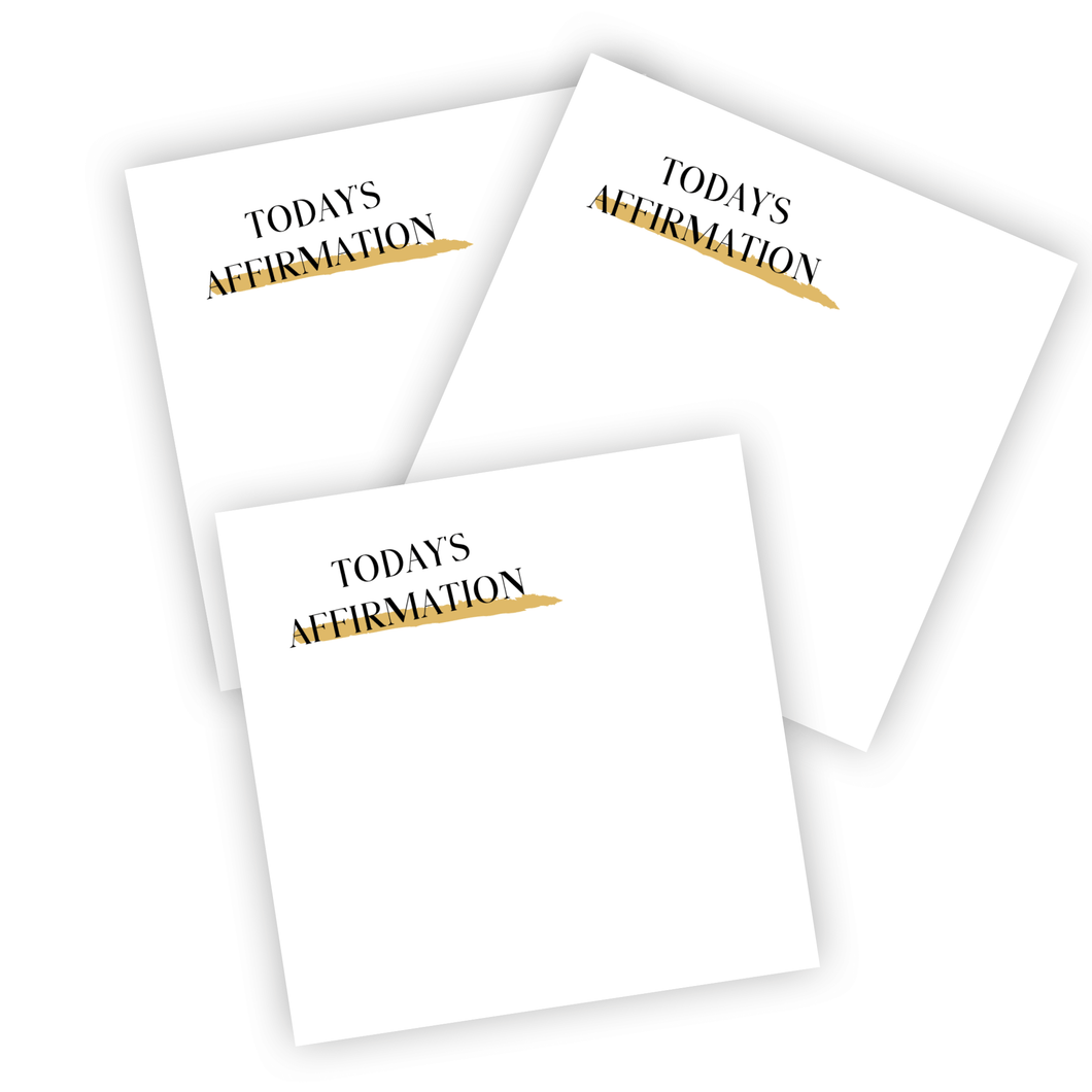 Positive Affirmation Sticky Notes, 3