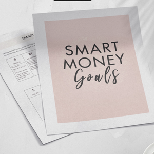 FREE - SMART Money Goals Budgeting Printable