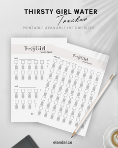 Free Printable Water Tracker