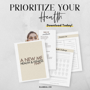 Printable Health and Fitness Planner, 40+ Pages of Wellness Planning for Weight Loss, Nutrition, and Habit Formation