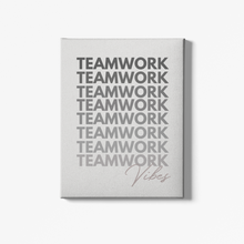 Load image into Gallery viewer, Teamwork Vibes Canvas Artwork for the Office, Cubicle, and Meeting Rooms