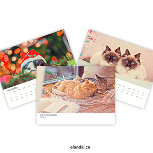 2023 Cat Lovers Printable Calendar