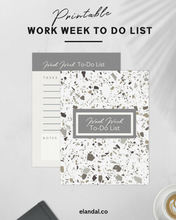 Load image into Gallery viewer, FREE Work Week Printable To-Do List