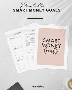 FREE - SMART Money Goals Budgeting Printable