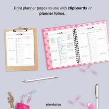 Load image into Gallery viewer, FREE One-Page Undated Daily Planner Printable Letter Size