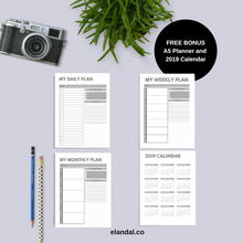 Load image into Gallery viewer, A5 Printable Note Paper Inserts