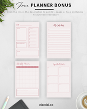 Load image into Gallery viewer, Morning Routine Printable Checklist, Daily Planner Insert, Habit Formation List
