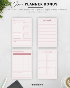 Printable Morning Routine Checklist Daily Planner Insert for Habit Formation and Productivity