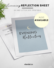 Load image into Gallery viewer, Evening Routine Checklist, Bedtime Printable