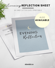 Load image into Gallery viewer, Printable Evening Routine Checklist for Creating a Bedtime Routine