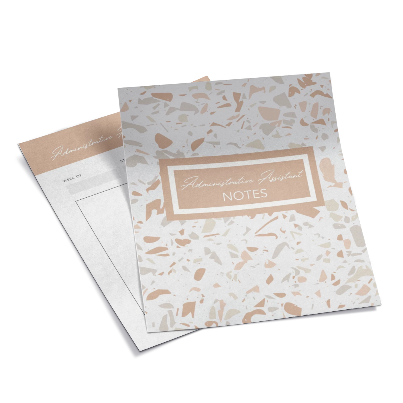 Administrative Assistant Note Printable Planner Paper Letter Size – El ...