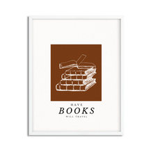 Load image into Gallery viewer, Have Books Will Travel Framed Print
