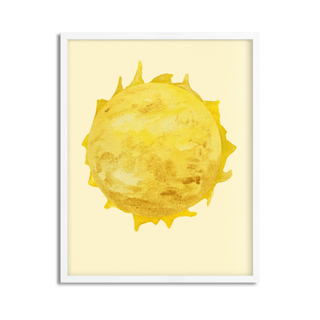 Unbreakable Sun - Abstract Framed Art Print