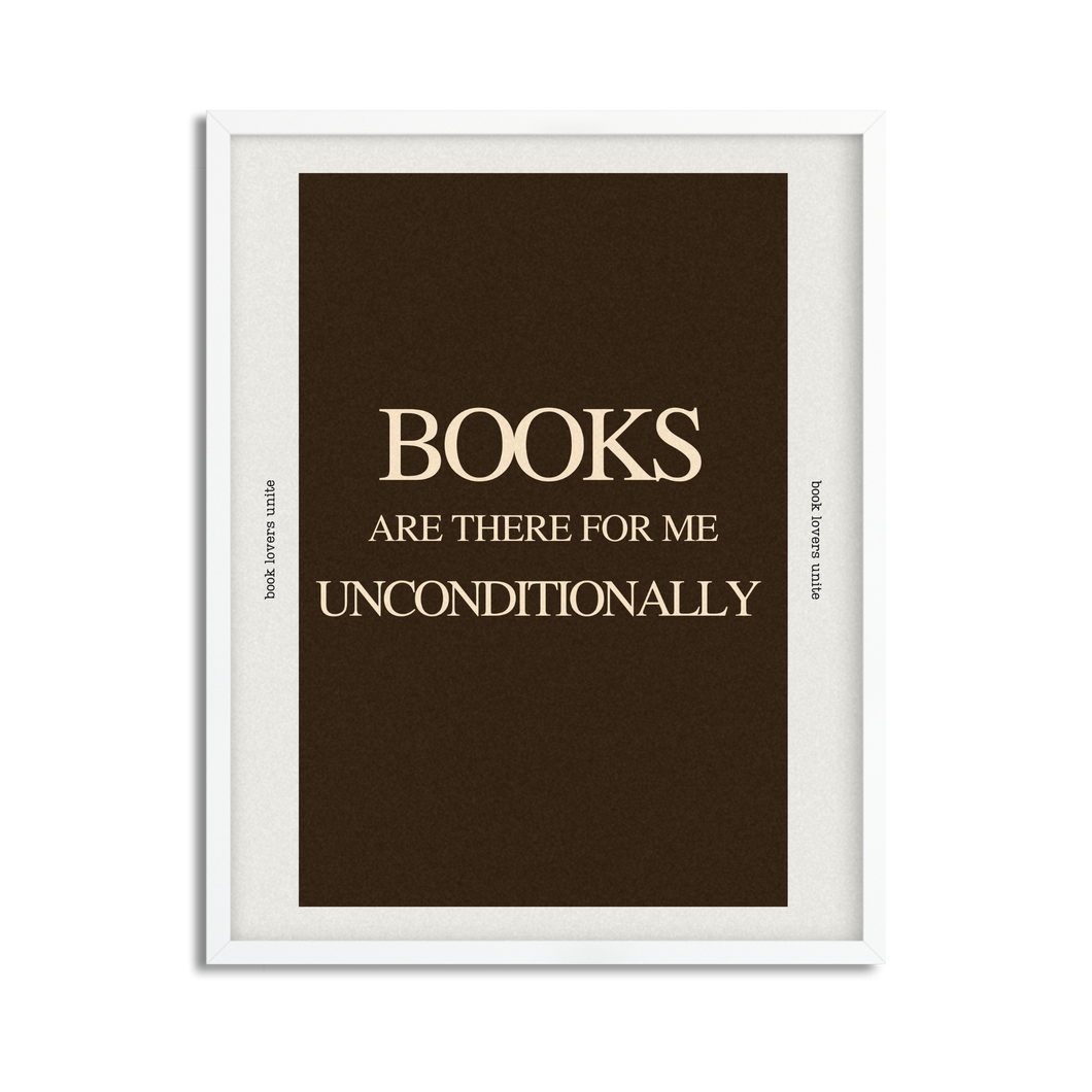 Books Are There For Me Framed Art Print