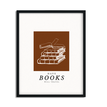 Load image into Gallery viewer, Have Books Will Travel Framed Print