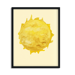 Unbreakable Sun - Abstract Framed Art Print