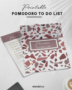 Free Pomodoro Printable Planner