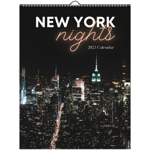 2023 New York City Vertical Print Wall Calendar