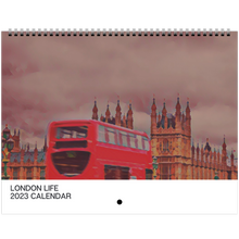 Load image into Gallery viewer, 2023 London Illustrated Wall Calendar