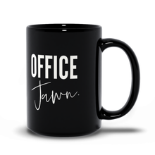 Load image into Gallery viewer, Office Jawn,  Funny Black Coffee Mug Available in 11 and 15 oz